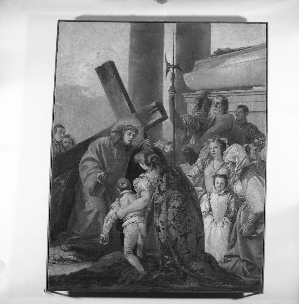 Chiesa di San Polo (Venezia) - Oratorio del Crocifisso, VIA CRUCIS VIII, Gesù consola le pie donne